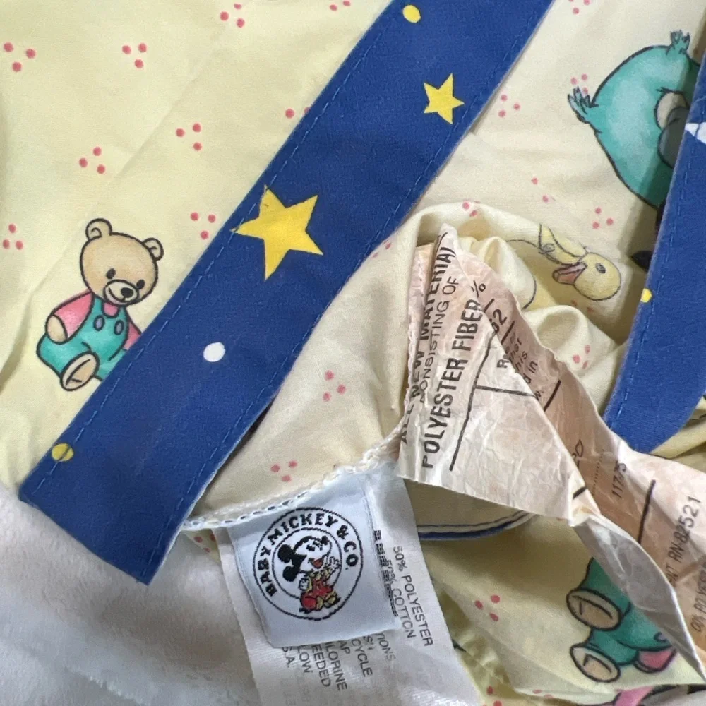 Vintage 1996 Disney Baby Mickey & Co. Diaper Stacker / Nursery Organizer – Rare!
